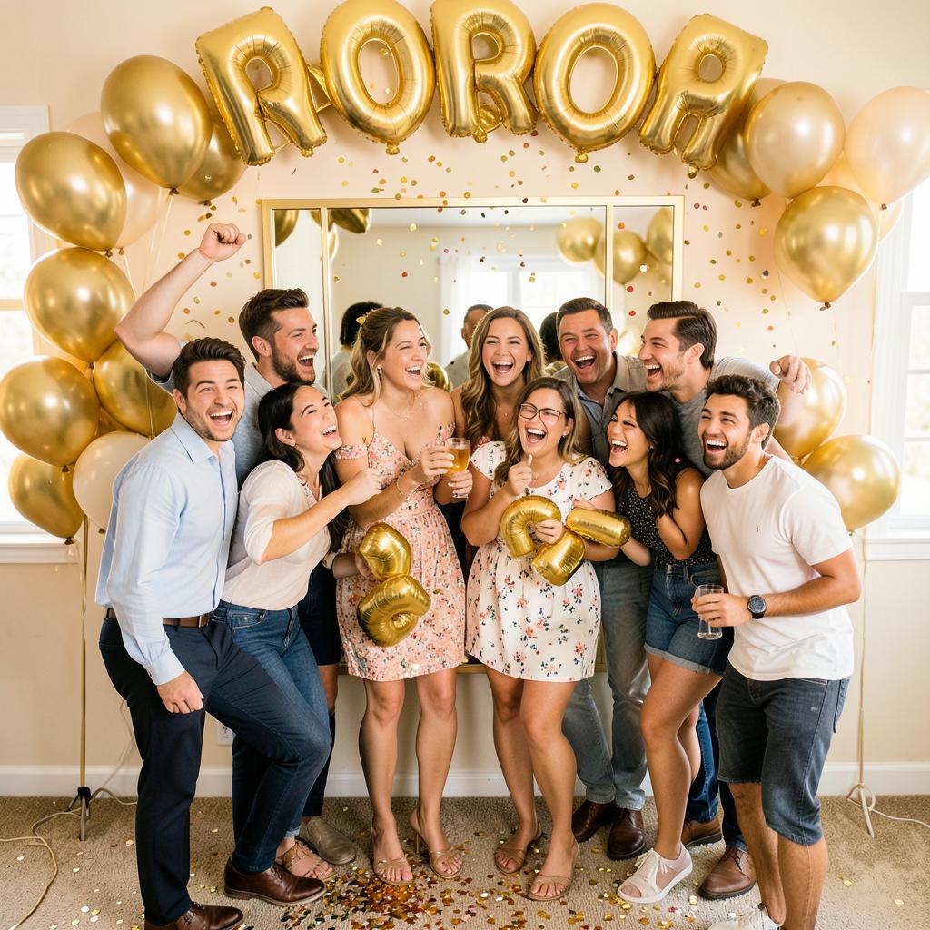 Magic Mirror photo booth event photo